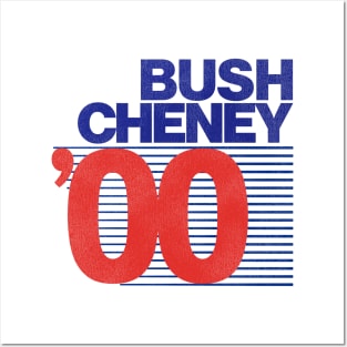 BUSH CHENEY '00 Posters and Art